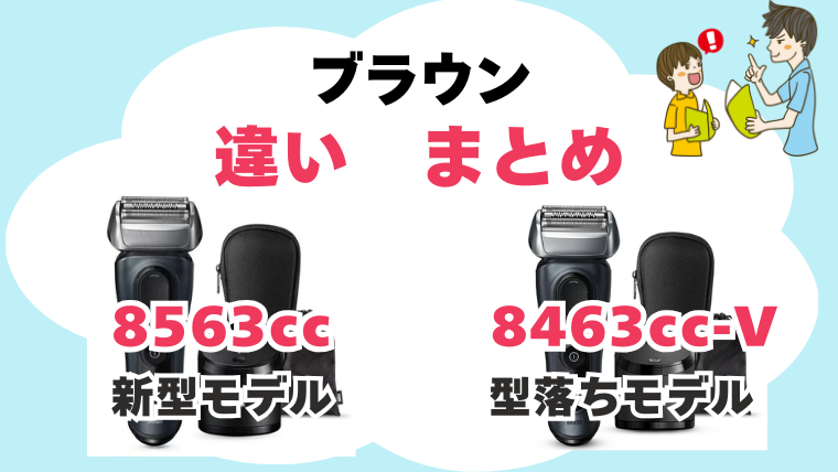 ブラウン シリーズ8 新旧比較